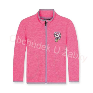 Kugo FM7720 Dívčí fleesová mikina růžová