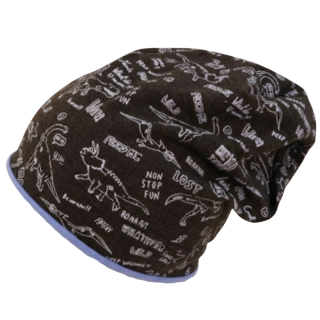 Rockino 5121 Chlapecká podzimní/jarní čepice tm.šedá s modrou