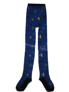 Trepon Letiště Chlapecké punčocháče modré