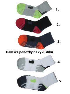 Aura.Via NZS3658 Dámské cyklistické ponožky 