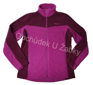 Dámská fleesová mikina fuchsiová Wolf B2352