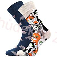 Dámské klasické ponožky Doble Fuski Boma 