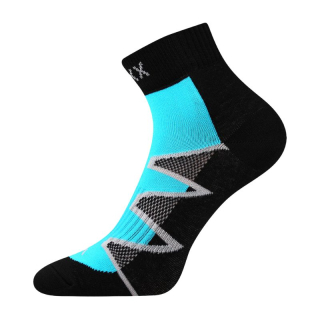 Fuski Boma Voxx Monsa Dámské - pánské- sportovní ponožky - černá/tyrkys