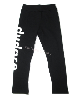 Grace SA2021-038 Dívčí zateplené legíny černé