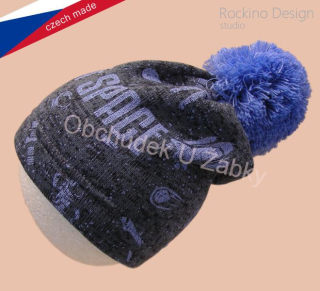 Rockino 1169 Chlapecká zimní čepice šedá