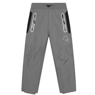 Kugo HK2622 Dětské softshellové kalhoty - flees - šedá