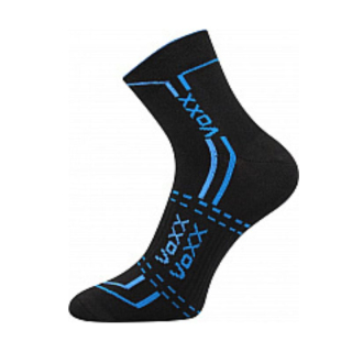 Fuski Boma Voxx Franz03  Dámské, pánské ponožky černé