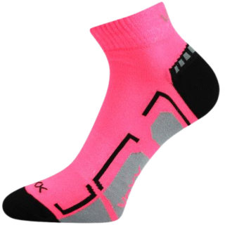 Fuski Boma Voxx Flashik Dětské sportovní ponožky neon růžová