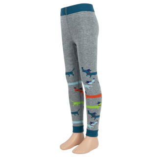 Trepon Jezevčík Dětské punčochové legíny šedé