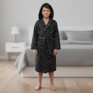 WOLF Z2194 Chlapecký župan šedý