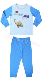 WOLF 2158 Pyžamo chlapecké modré