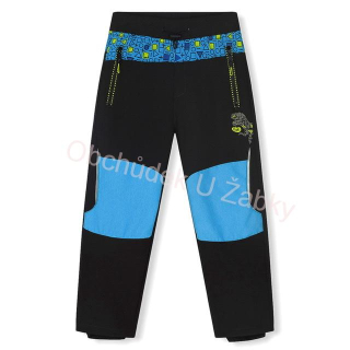 Kugo HK1663 Dětské softshellové kalhoty - flees - šedé