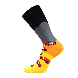 Fuski Boma Voxx Twidor Pánské/Dámské klasické ponožky  hasiči