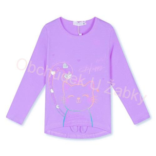 Kugo WK0863 Dívčí tričko fialové