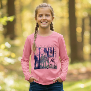 Kugo M1601 Dívčí tričko sv.růžové