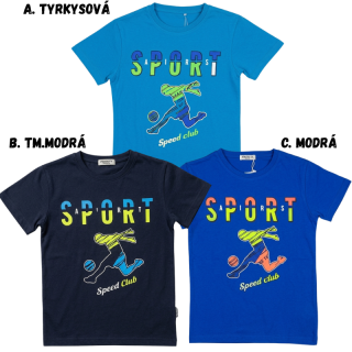 SEZON L1148 Chlapecké tričko velikostní řada: 134-164