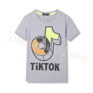 KUGO FC0258 Chlapecké tričko šedé