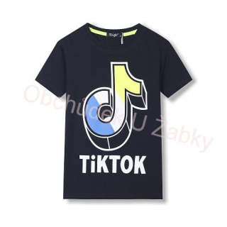 KUGO FC0258 Chlapecké tričko tm.modré