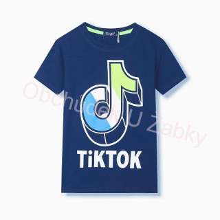 KUGO FC0258 Chlapecké tričko modré