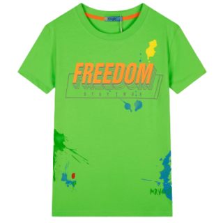 KUGO HC0702 Chlapecké tričko zelené