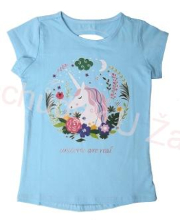 WOLF S2210B Dívčí tričko modré