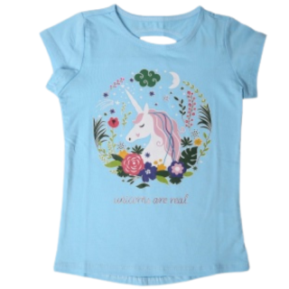 WOLF S2210B Dívčí tričko modré