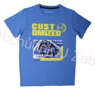 WOLF S2203B Chlapecké tričko modré