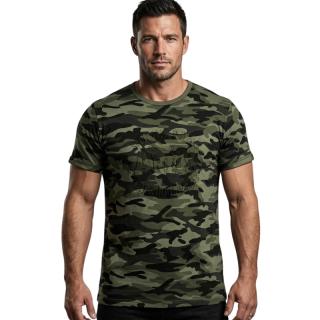 SEZON L399 Pánské maskáčové tričko 