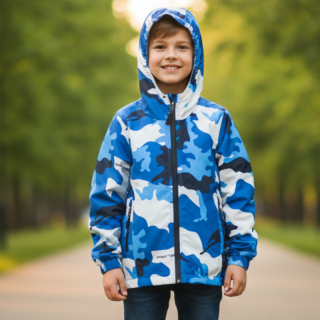 SEZON CZ906 Chlapecká letní/jarní bunda modrá velikostní řada:134-164