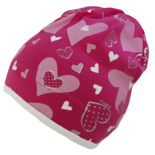 Rockino 5442 Dívčí podzimní/jarní čepice růžová