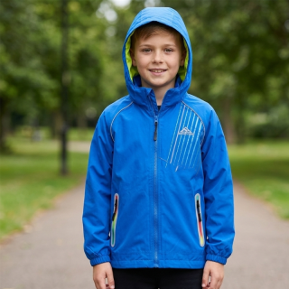 DĚTSKÁ BUNDA ŠUSŤÁKOVÁ JARNÍ/LETNÍ modrá KUGO H216