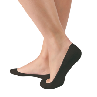 Dámské ponožky do balerín černé Balerínky Evona