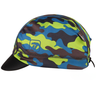 Dětská letní kšiltovka Neo Dráče modrá/zelená barva