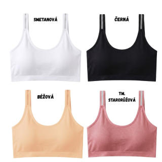 Dívčí funkční podprsenka bezešvá Dollcezza