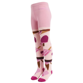 DÍVČÍ PUNČOCHÁČE růžové zmrzlinky Fuski Boma Voxx