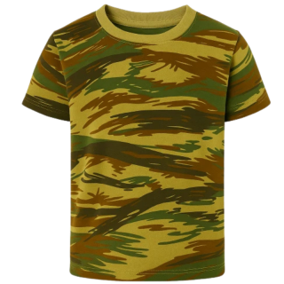 DĚTSKÉ MASKÁČOVÉ TRIČKO khaki Lambeste