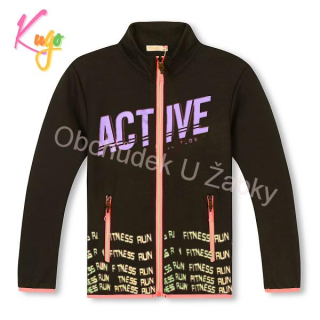 DÍVČÍ MIKINA černá Kugo SM0379