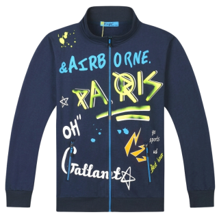 CHLAPECKÁ MIKINA tm.modrá Kugo MM1741