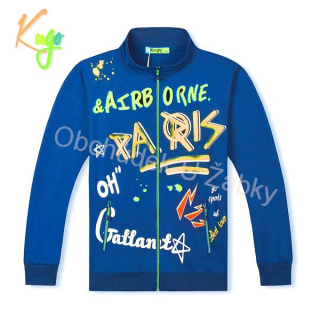 CHLAPECKÁ MIKINA modrá Kugo MM1741