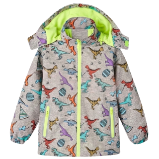 CHLAPECKÁ ZATEPLENÁ BUNDA šedá Kugo B2842