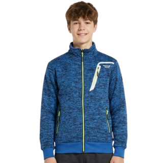 CHLAPECKÁ MIKINA ZATEPLENÁ modrá Sezon L3371