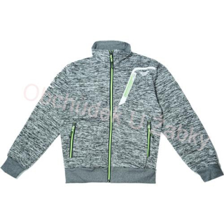 CHLAPECKÁ MIKINA ZATEPLENÁ šedá Sezon L3371