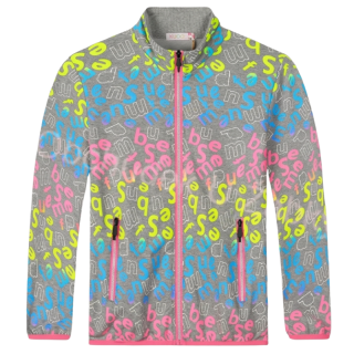 DÍVČÍ MIKINA šedá Kugo HM0745