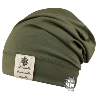 DĚTSKÁ ČEPICE Pastels khaki Dráče
