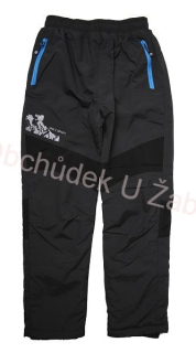 DĚTSKÉ ZATEPLENÉ KALHOTY šedé Wolf B2274