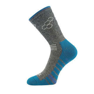 Sportovní  ponožky Virgo tm.šedé Fuski Boma Voxx