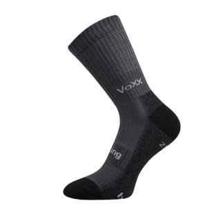 Dámské,pánské silné ponožky s bambusem Bomber Voxx Fuski Boma tm.šedé