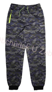 CHLAPECKÉ FUNKČNÍ TEPLÁKY modré Wolf T2280