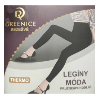 DÁMSKÉ THERMO LEGÍNY černé Greenice JMK905A