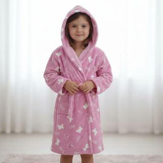 DÍVČÍ ŽUPAN růžový Kugo FZ9916